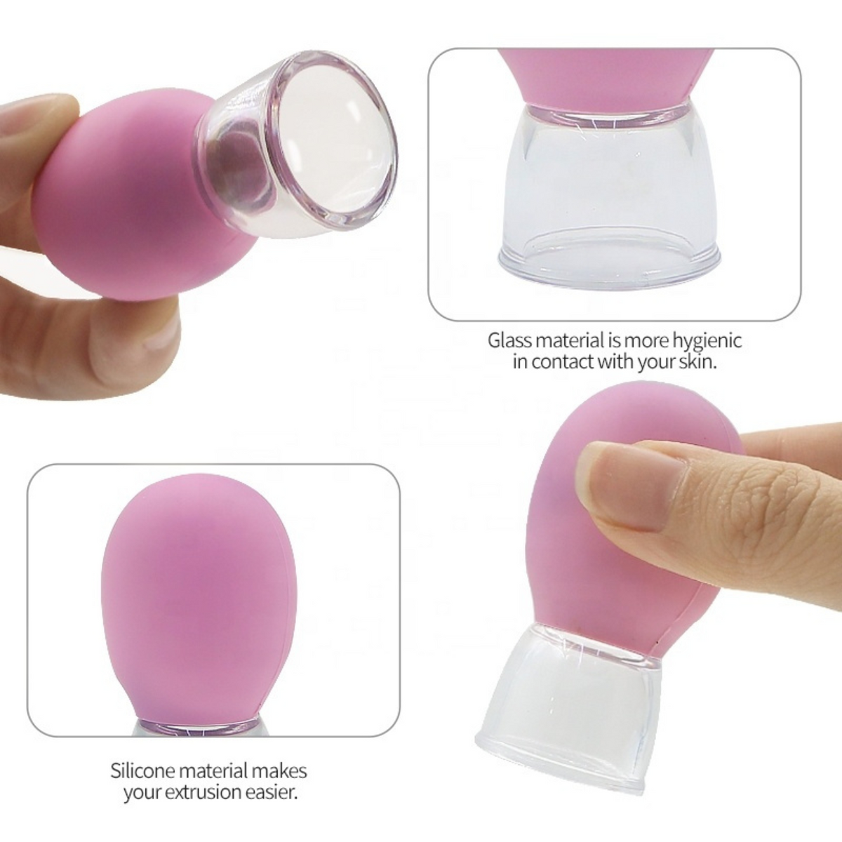Silicone Guasha Cupping Therapy Massage Cups